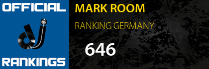 MARK ROOM RANKING GERMANY