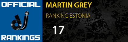 MARTIN GREY RANKING ESTONIA