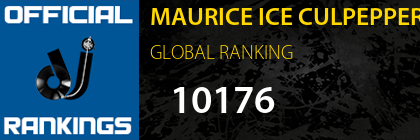 MAURICE ICE CULPEPPER GLOBAL RANKING