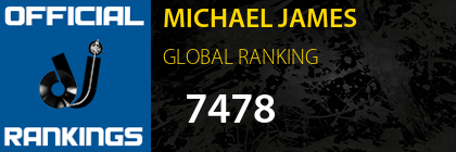 MICHAEL JAMES GLOBAL RANKING