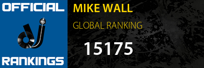 MIKE WALL GLOBAL RANKING