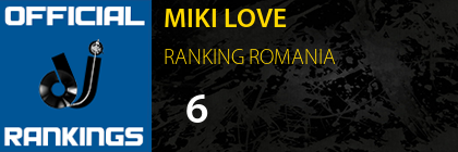 MIKI LOVE RANKING ROMANIA