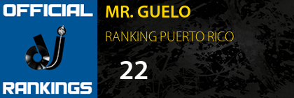 MR. GUELO RANKING PUERTO RICO