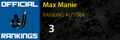 Max Manie RANKING AUSTRIA