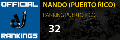 NANDO (PUERTO RICO) RANKING PUERTO RICO