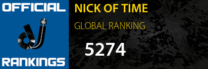 NICK OF TIME GLOBAL RANKING