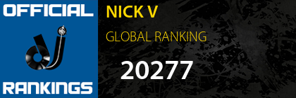 NICK V GLOBAL RANKING