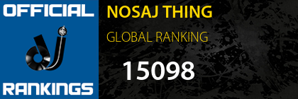 NOSAJ THING GLOBAL RANKING