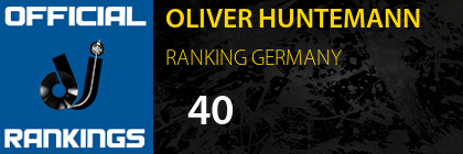 OLIVER HUNTEMANN RANKING GERMANY