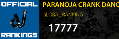 PARANOJA CRANK DANCE REMIX EDITION GLOBAL RANKING