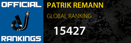 PATRIK REMANN GLOBAL RANKING
