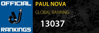 PAUL NOVA GLOBAL RANKING