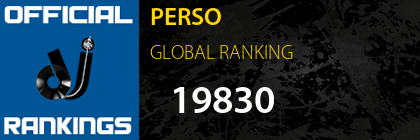 PERSO GLOBAL RANKING