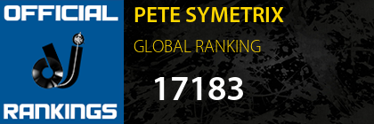 PETE SYMETRIX GLOBAL RANKING