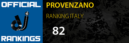 PROVENZANO RANKING ITALY