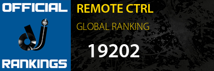 REMOTE CTRL GLOBAL RANKING