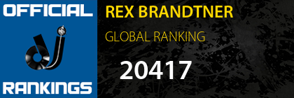 REX BRANDTNER GLOBAL RANKING