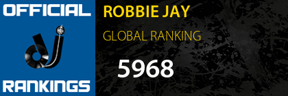 ROBBIE JAY GLOBAL RANKING