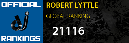 ROBERT LYTTLE GLOBAL RANKING