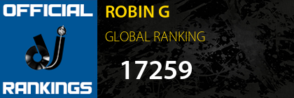 ROBIN G GLOBAL RANKING