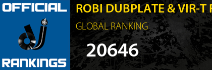 ROBI DUBPLATE & VIR-T RODRIGUEZ GLOBAL RANKING
