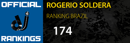 ROGERIO SOLDERA RANKING BRAZIL