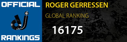 ROGER GERRESSEN GLOBAL RANKING