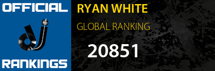 RYAN WHITE GLOBAL RANKING