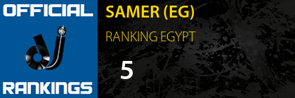 SAMER (EG) RANKING EGYPT