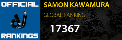 SAMON KAWAMURA GLOBAL RANKING