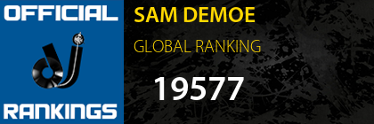 SAM DEMOE GLOBAL RANKING