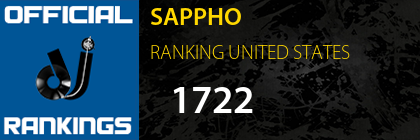 SAPPHO RANKING UNITED STATES
