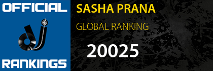 SASHA PRANA GLOBAL RANKING