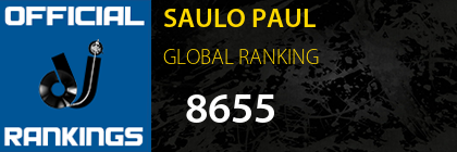 SAULO PAUL GLOBAL RANKING