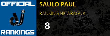 SAULO PAUL RANKING NICARAGUA