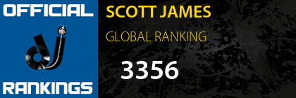 SCOTT JAMES GLOBAL RANKING