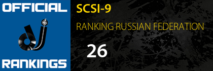SCSI-9 RANKING RUSSIAN FEDERATION