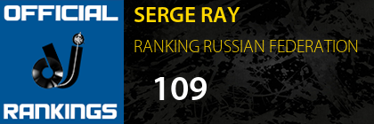SERGE RAY RANKING RUSSIAN FEDERATION