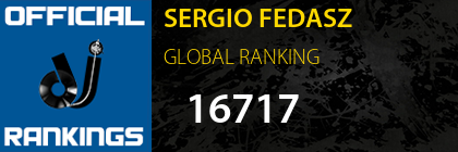 SERGIO FEDASZ GLOBAL RANKING