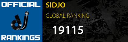 SIDJO GLOBAL RANKING