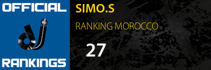 SIMO.S RANKING MOROCCO