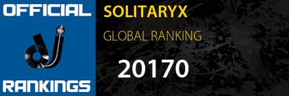 SOLITARYX GLOBAL RANKING