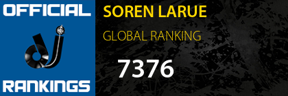 SOREN LARUE GLOBAL RANKING