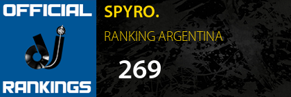 SPYRO. RANKING ARGENTINA