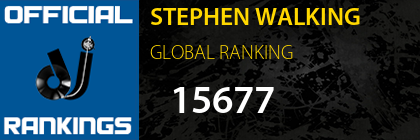 STEPHEN WALKING GLOBAL RANKING