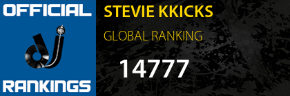 STEVIE KKICKS GLOBAL RANKING