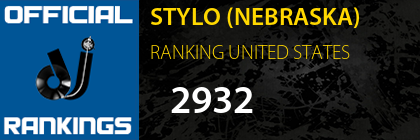 STYLO (NEBRASKA) RANKING UNITED STATES