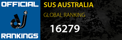 SUS AUSTRALIA GLOBAL RANKING