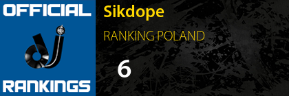 Sikdope RANKING POLAND