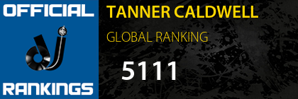 TANNER CALDWELL GLOBAL RANKING